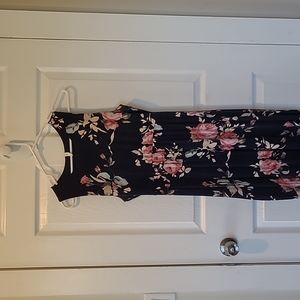 Pink Blush maternity maxi dress